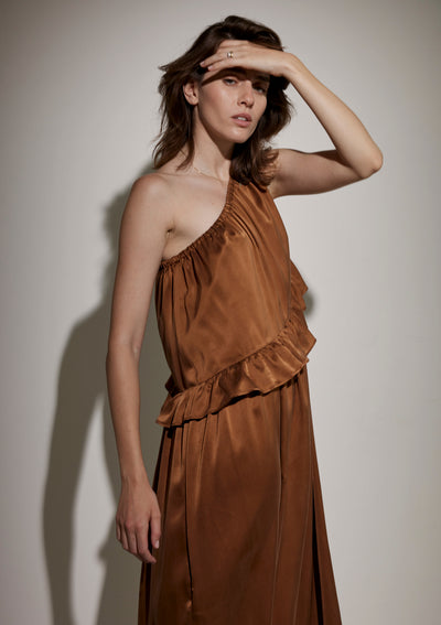 Baby Love Dress in caramel