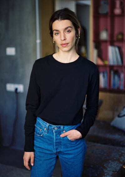 GRACE T SHIRT IN BLACK