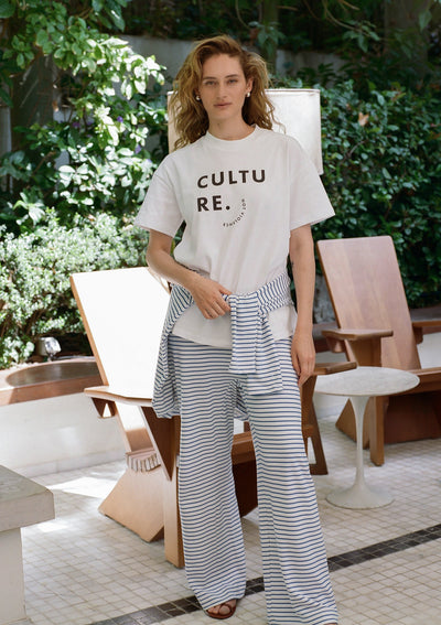 IT'S A DATE PANTS IN STRIPES