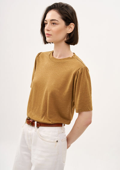 OH VERY MUCH T SHIRT IN TOBACCO