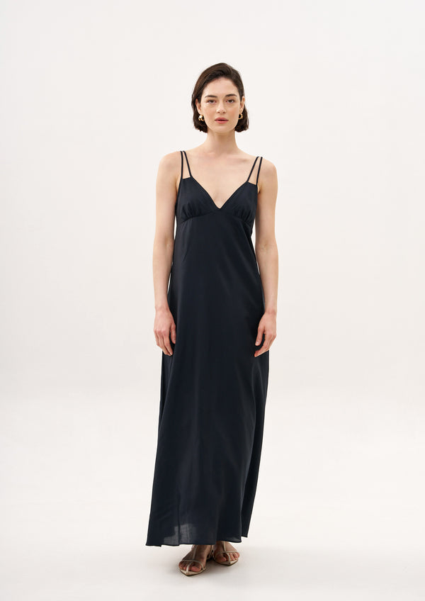 BIEN FAIT NIGHT BLUE DRESS