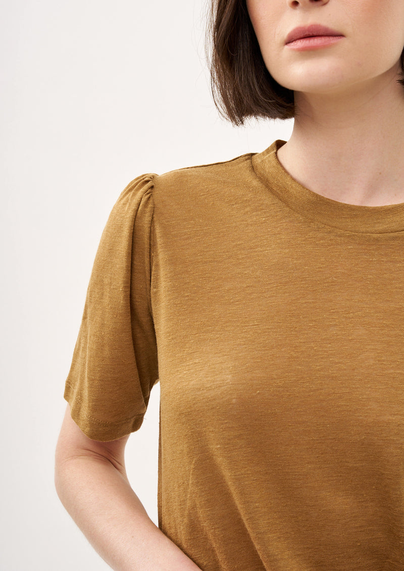 OH VERY MUCH T SHIRT IN TOBACCO