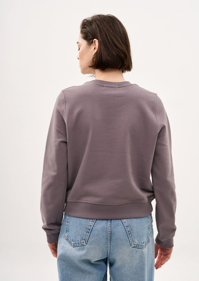 COURAGE SWEATSHIRT IN SMOKY LAVENDER