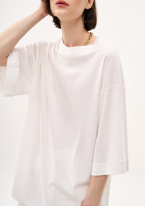 FIND INSIDE MYSELF T SHIRT IN WHITE WITH BLACK PRINT
