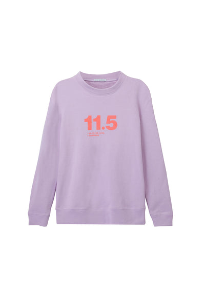 11.5 UNISEX SWEATSHIRT IN LILAC