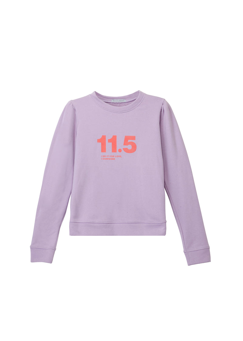 11.5 GIRL Sweatshirt in LILAC