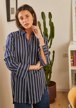 THE SPARK IN NIGHT BLUE STRIPES