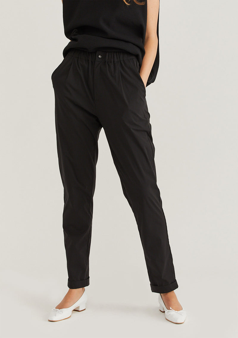 THE VISITOR UNISEX PANTS IN BLACK