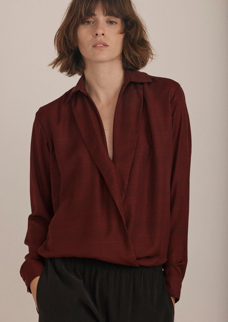 SPECIAL AFFAIR BLOUSE IN RED CHERRY