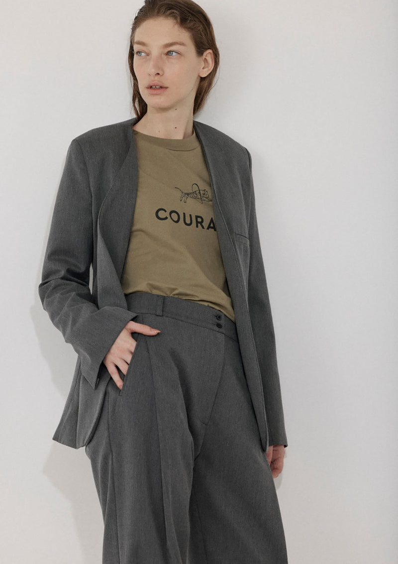 OLIVE COURAGE T- SHIRT