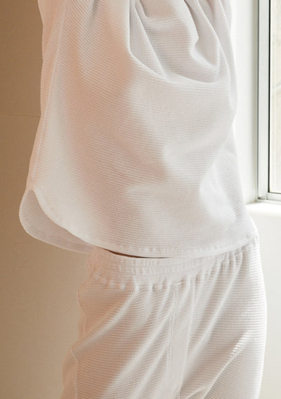 TIME AND AGAIN PANTS IN WHITE