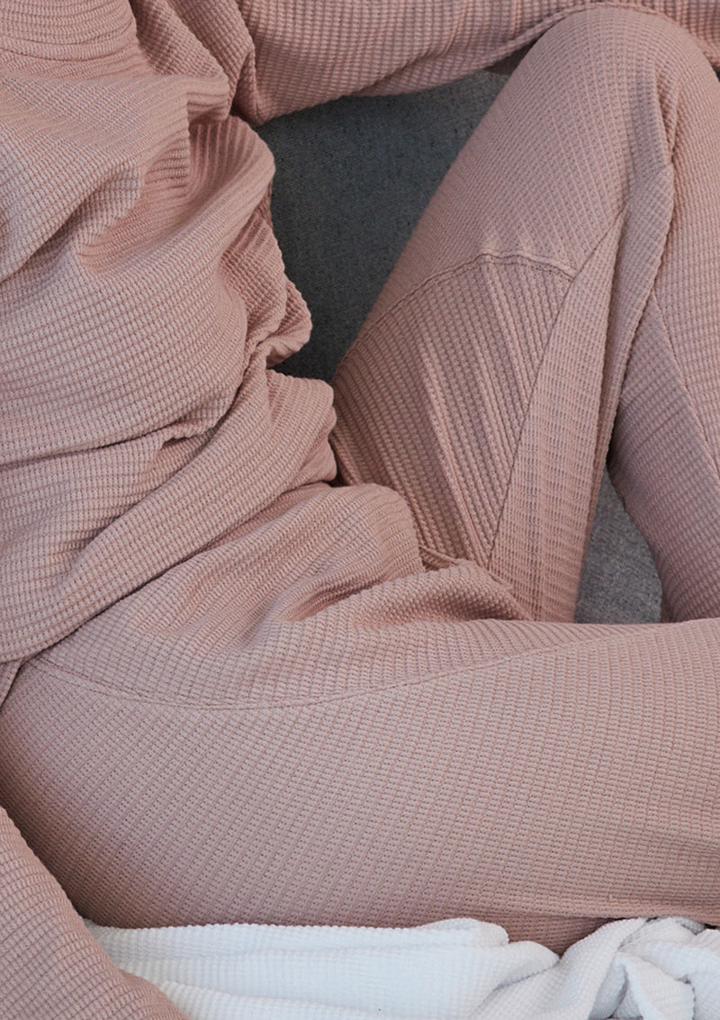 TIME AND AGAIN PANTS IN SMOKY PINK